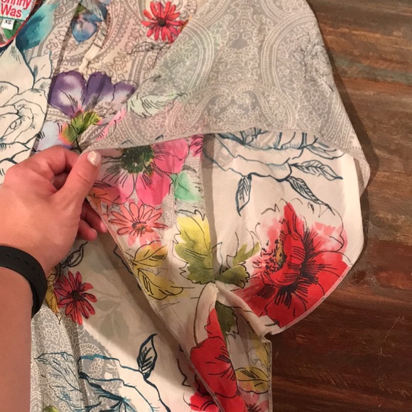 Johnny Was Poncho Top - Picture 6 of 8